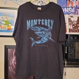 Vintage y2k Monterey Shark T Shirt